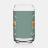 Retro Coffee Mok Stack Illustratie Blikvorm Glas (Links)