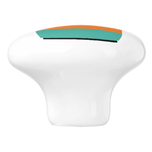 Retro Coffee Percolator Keramische Knop (Zijkant)