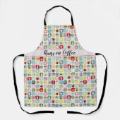 Retro Coffee Schort (Voorkant)