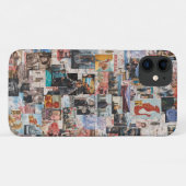 Retro Collage Art Coque mobile (Dos (Horizontal))