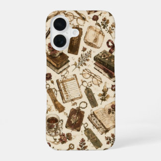 Retro Collage Hoesje iPhone 16 Hoesje