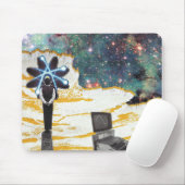 Retro Collage Mousepad Muismat (Met muis)