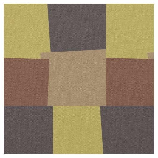 Retro Color Modern Geometric Pattern #6 Stof (Close Up)