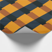 Retro Color Modern Geometric Pattern #9 Cadeaupapier (Hoek)