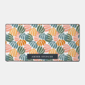 RETRO COLORÉ FEUILLES SUPER Fille BOTANIQUE (Recto)