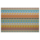 Retro Colorful Animals Patroon #8 Stof (Yard (91,4 cm))