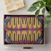 Retro Colorful Beauful Boho Bohemian Tissuepapier (Geschenk)