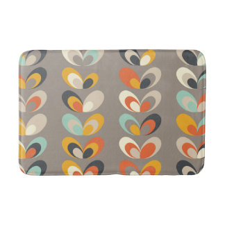 Retro Colorful Geometric Shapes – Modern Aesthetic Badmat