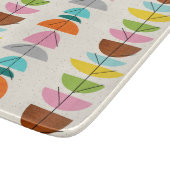 Retro Colorful Nests Cutting Board Snijplank (Hoek)