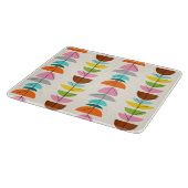 Retro Colorful Nests Cutting Board Snijplank (Hoek)