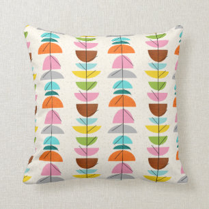 Retro Colorful Nests Pillow Kussen
