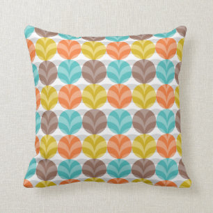 Retro Colorful Polka Dots Pattern Kussen