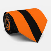  Retro Colorful Stripes Art Stropdas (Opgerold)