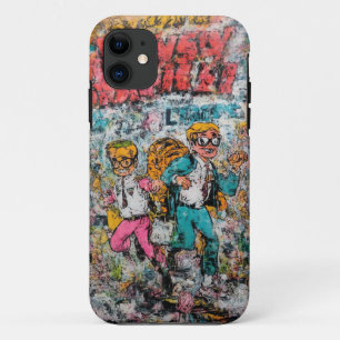 Retro Comic Adventure Mobile Hoesje