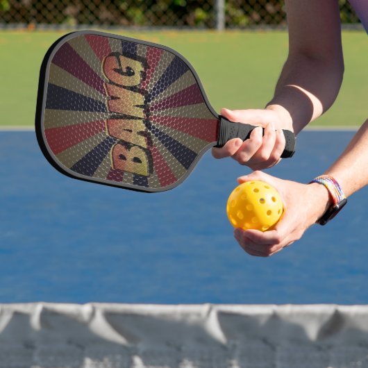 Retro Comic BANG! Power Paddle (Insitu)