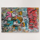 Retro Comic Duo puzzel (Horizontaal)