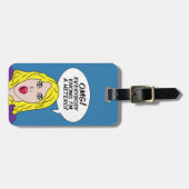 RETRO COMICS aangepaste bagagelabels (Voorkant horizontaal)