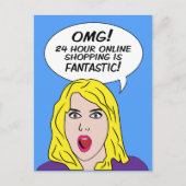 RETRO COMICS BRIEFKAARTEN (Voorkant)