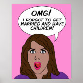 RETRO COMICS POSTER (Voorkant)