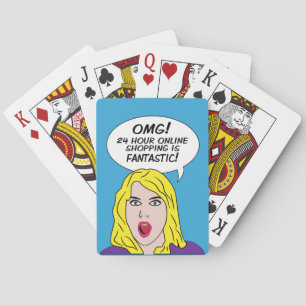 RETRO COMICS-speelkaarten Pokerkaarten