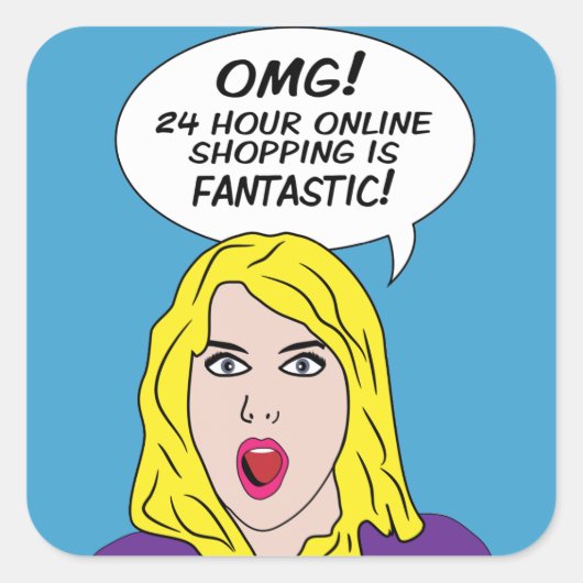 RETRO COMICS STICKERS (Voorkant)