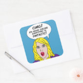 RETRO COMICS STICKERS (Envelop)