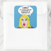 RETRO COMICS STICKERS (Tas)