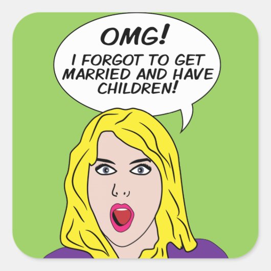 RETRO COMICS STICKERS (Voorkant)