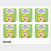RETRO COMICS STICKERS (Vel)