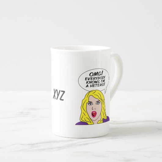 RETRO COMICS tasses personnalisées (Devant droit)