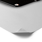  Retro Compact Audio Cassette Poster (Hoek)