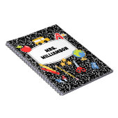 Retro Composition Notebook Back to School  Notitieboek (Rechterzijde)