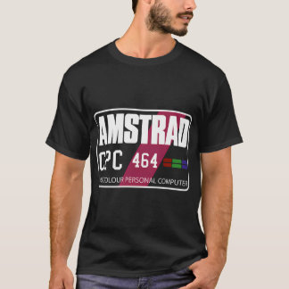 Retro computerspellen Amstrad CPC 464 Personal Com T-shirt