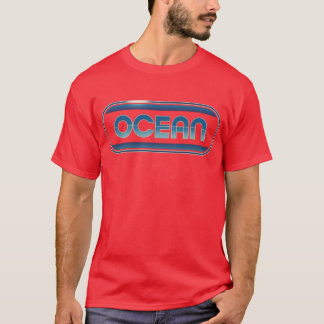 Retro Computerspellen - Ocean (1)-Fotoroom T-shirt