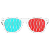 Retro Conception de lunettes 3D - lunettes de fête (Devant)