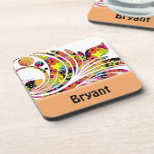 RÉTRO CONCEPTION PERSONNALISÉ DESSOUS DE VERRE COR (Côté gauche)