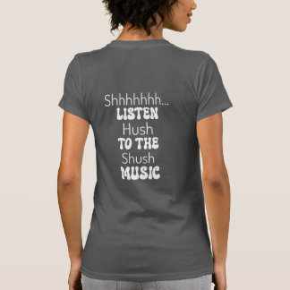 Retro Concert Roos STFU Zwart Tex T-shirt