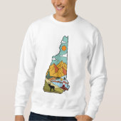 Retro Concord New Hampshire White Mountain Trui (Voorkant)