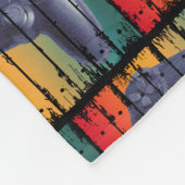 RETRO  CONTROLLER CONSOLE VIDEOSPELLEN GAMER FLEECE DEKEN (Hoek)