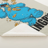Retro Cookie Monster | Hwoe Sherpa Deken (3/4)