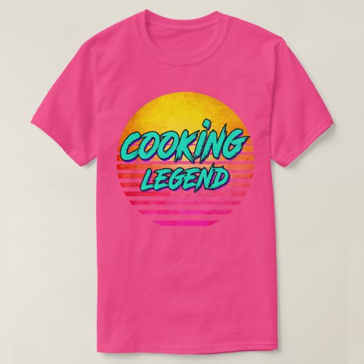Retro Cooking Gift T-shirt (Design voorkant)