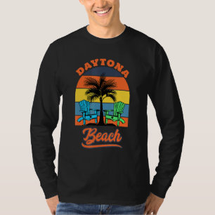 Retro Cool Daytona Beach Vakantie Ontwerp Florida T-shirt