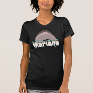Retro Cool Regenboog Aardse Naam T-Shirt