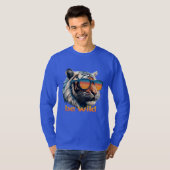Retro Cool Tiger T-shirt (Voorkant volledig)