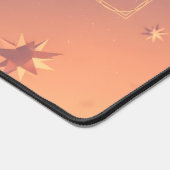 Retro Cosmic Moon and Stars (Coin)