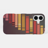 Retro Countdown Bars iPhone 16 Hoesje (Achterkant horizontaal)