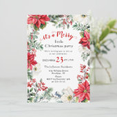 Retro Country  Vrolijk Kerstfeest Kaart (Staand voorkant)