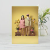 Retro Couple (Staand voorkant)