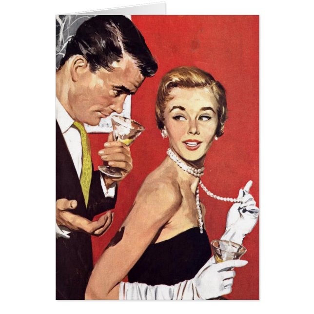 Retro Couple - Black is voor begrafenissen, (Voorkant)