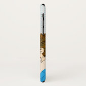 Retro Couple Kissing Nostalgische  Love Case-Mate iPhone Case (Achterkant/links)